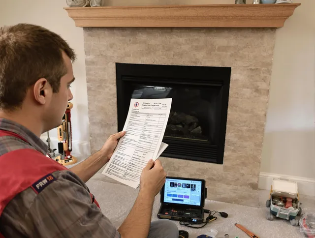 Thorough chimney inspection by Powell Chimney Sweep in Powell, OH